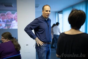 Én vagyok a képen, Kozák Zsolt, a találkozó szervezője