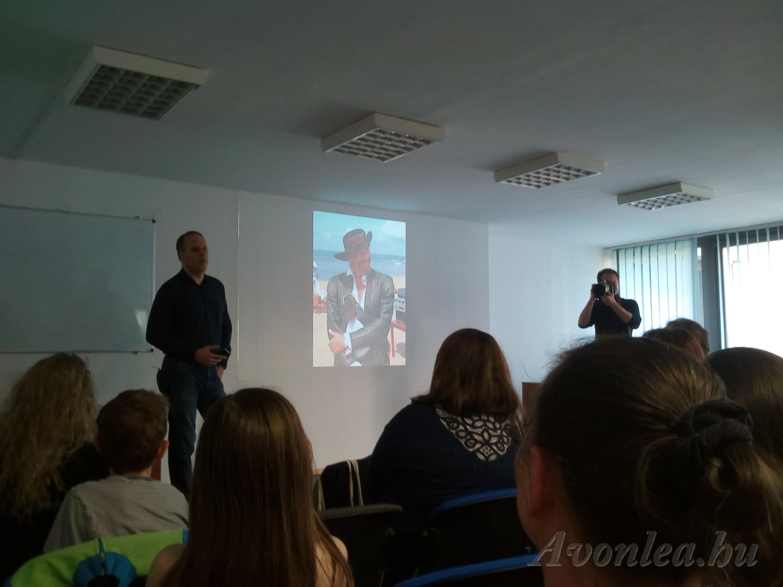 2005-ben találkoztam a Sara apukáját alakító Robert Collinsszal is